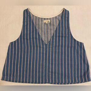 Wilfred Free Denim Stripped Tank